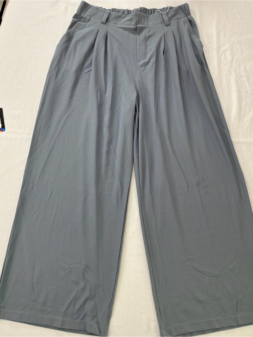 HALARA Light Slate Blue Lounge Shorts - Picture 1 of 12